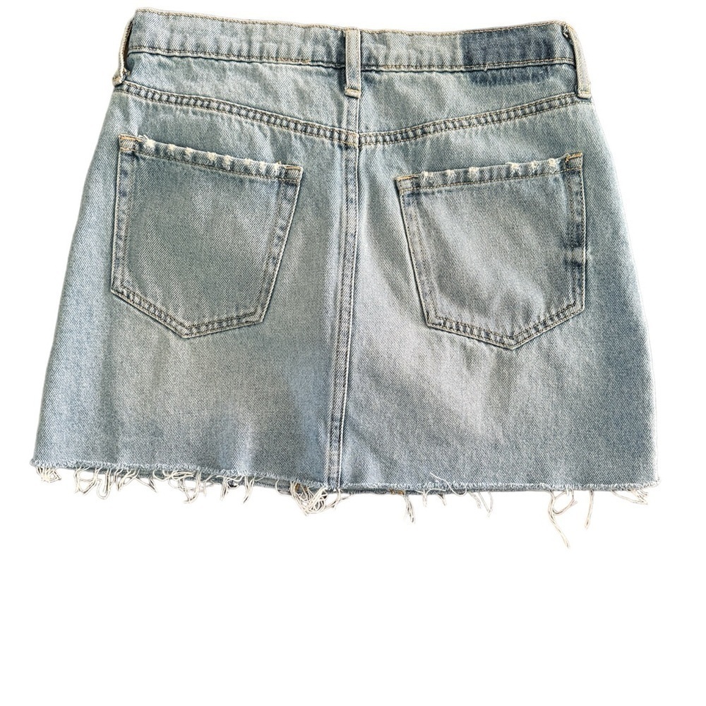 Aeropostale Denim Mini Skirt women’s size 2 Button Fly NWOT - Picture 7 of 8